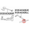 Задна напречна щанга лява FEBEST 0125ACA25LL 48730-42020 4873042020 TOYOTA RAV4 II 