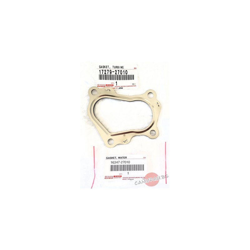 Гарнитура за турбо OEM 17279-27010 1727927010 TOYTA AVENSIS