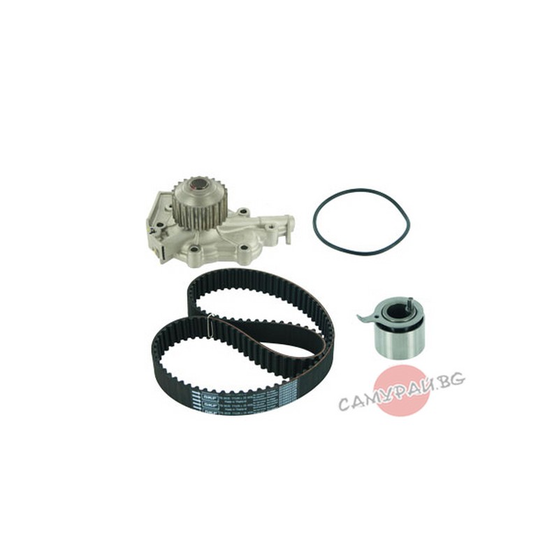 Ангренажен комплект ремък с ролки и водна помпа SKF VKMC90008 12810-81400 1281081400 DAEWOO MATIZ