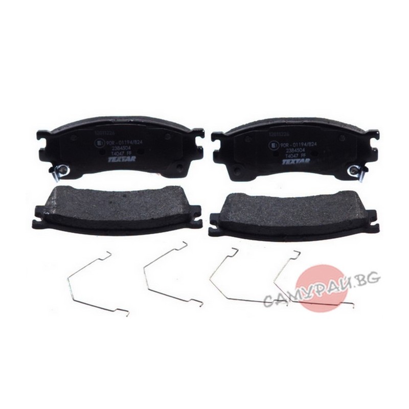 Предни накладки TEXTAR 2384504 1U0J-33-28Z 1U0J3328Z MAZDA PREMACY