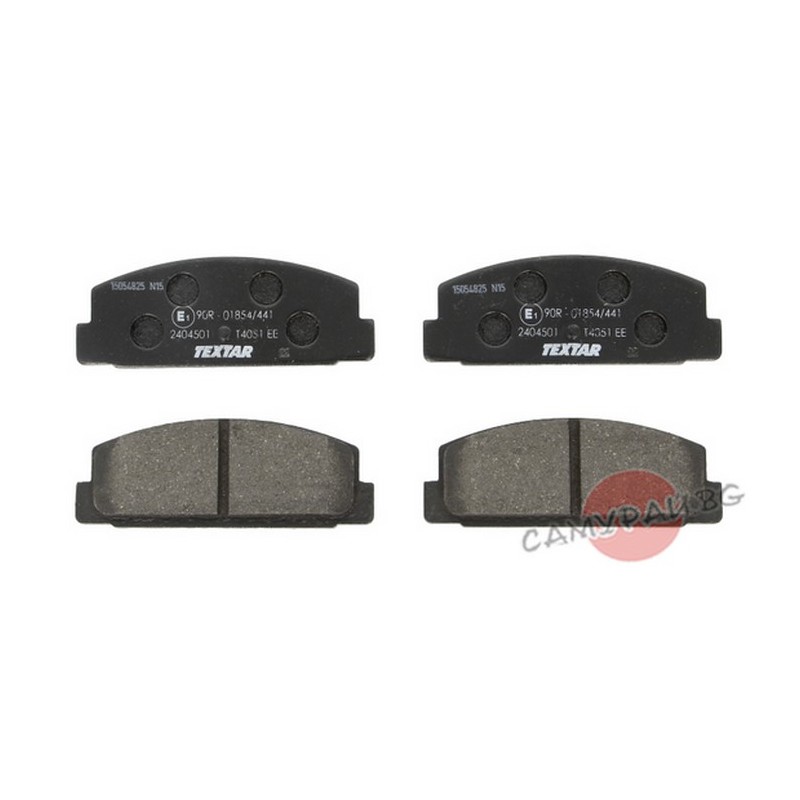 Задни накладки дискови TEXTAR 2404501 FB06-49-280 FB0649280 MAZDA PREMACY
