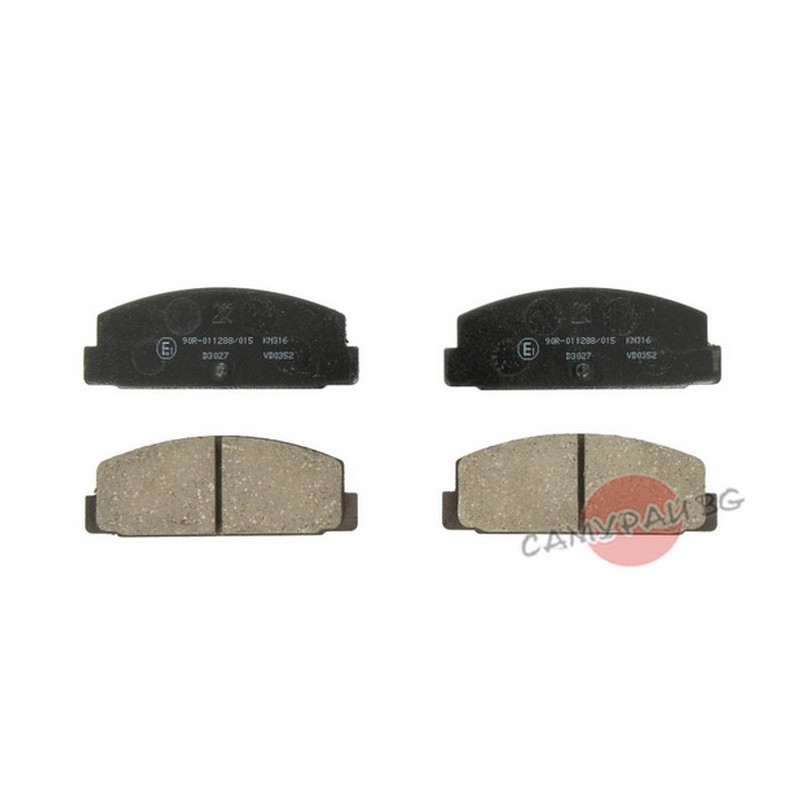 Задни накладки дискови STARLINE BDS262 FB06-49-280 FB0649280 MAZDA PREMACY