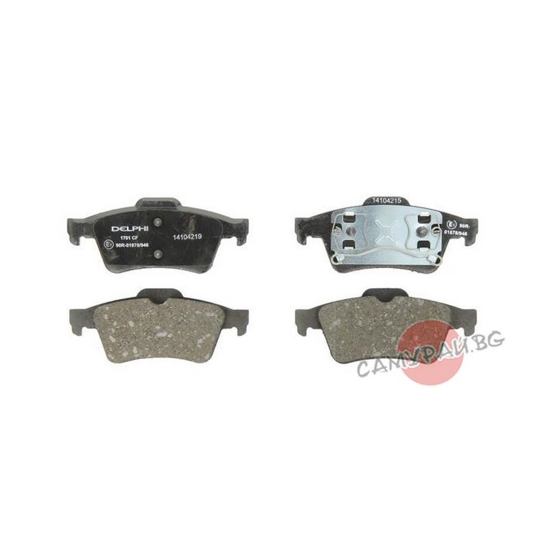 Задни накладки DELPHI LP1701 44060-AV725 44060AV725 NISSAN PRIMERA
