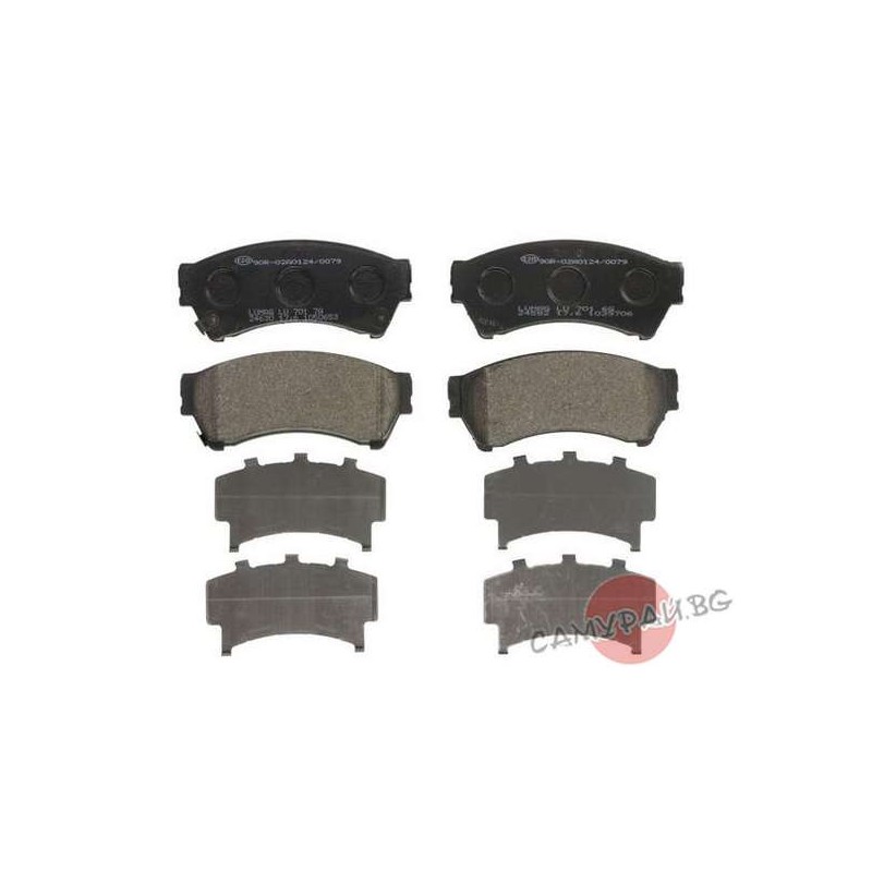 Спирачни накладки предни HI-Q SP1475 GSYD-33-28ZA GSYD3328ZA MAZDA 6