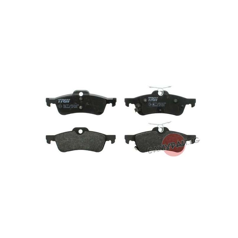 Спирачни накладки задни дискови TRW GDB3588 43022-TV0-E01 43022TV0E01 HONDA CIVIC