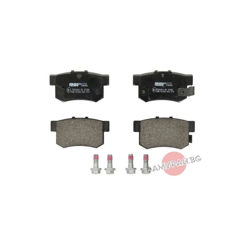 Накладки дискови задни FERODO FDB956 43022-SED-E50 43022SEDE50 HONDA CR-V