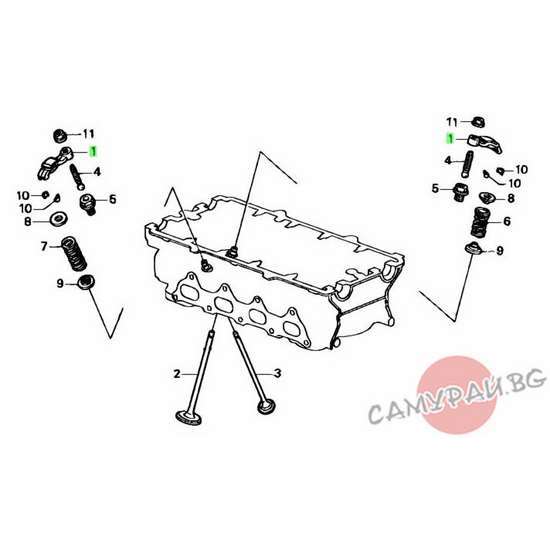 Кобилица за клапан IN-EX OEM 14621-PH3-000 14621PH3000 Honda CR-V