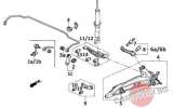 Втулка задно окачване №7 TENACITY Z060603 52393-SK7-004 52393SK7004 HONDA Civic