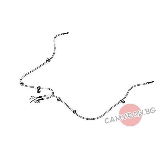 Жило за ръчна спирачка ляво-дясно OEM B37F-44-200J, B37F44200J Mazda3