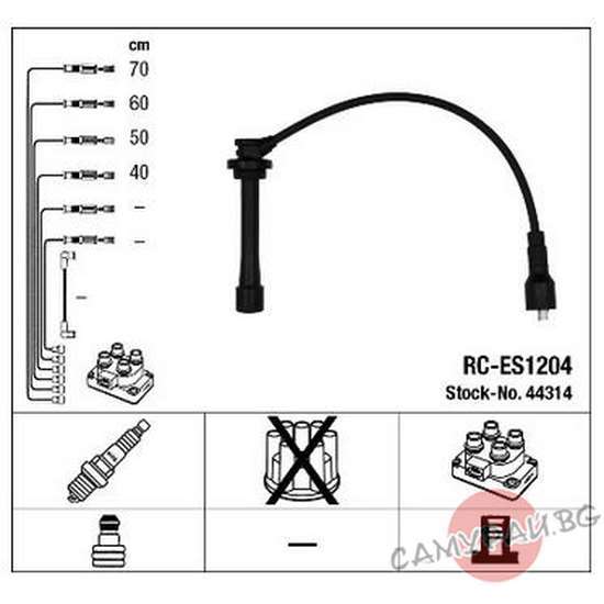 Кабели за свещи NGK RCES1204 44314 33705-57B21, 3370557B21 SUZUKI Vitara