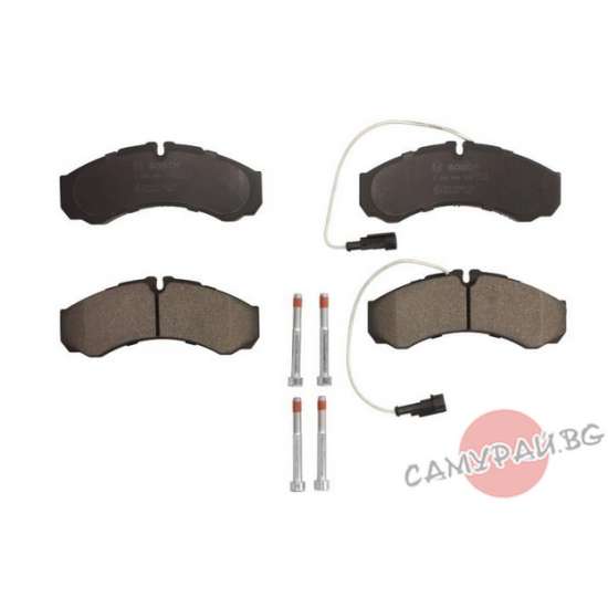 Спирачни накладки задни дискови TRW GDB3440 D4060-MB40A, D4060MB40A NISSAN Cabstar