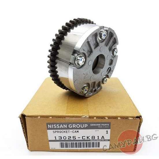 ЗЪБНО КОЛЕЛО РАЗПРЕДЕЛИТЕЛЕН ВАЛ (in.) (VVT) OEM 13025-CK80A, 13025CK80A Nissan MR20DE