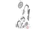 ОБТЕГАЧ ВЕРИГА МАСЛЕНА ПОМПА OEM 13450-RBD-E01, 13450RBDE01 Honda Civic