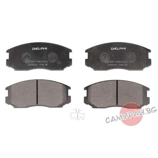 Спирачни накладки предни DELPHI LP1594 04465-B4030, 04465B4030 DAIHATSU Terios