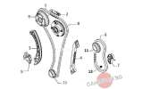 Ангренажна верига OEM P302-12-201, P501-12-201, P30212201, P50112201 MAZDA CX-5