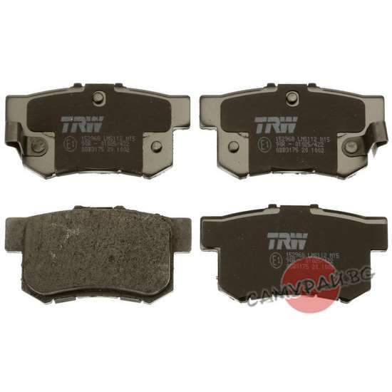 Спирачни накладки задни-дискови TRW 06430-S2A-000, 06430S2A000 Honda Civic
