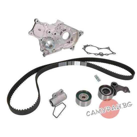 Ангренажен к-кт ремък с ролки и водна помпа HEPU 13568-29035, 1356829035 TOYOTA RAV4