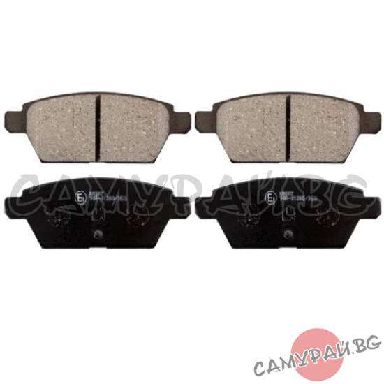 Спирачни накладки задни-дискови JNBK GPYB-26-48Z, GPYB2648Z MAZDA 6