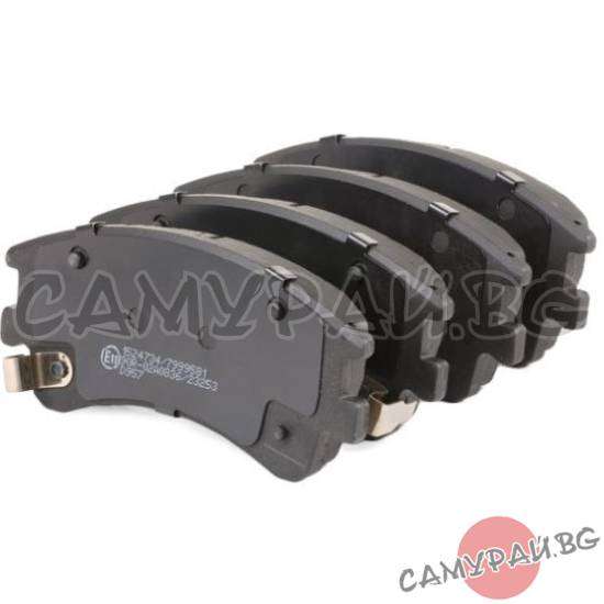 Спирачни накладки предни JNBK G2Y-S33-28Z, G2YS3328Z MAZDA 6