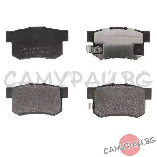 Спирачни накладки задни-дискови JAPANPARTS 43022-S3N-000, 43022S3N000 HONDA CR-V