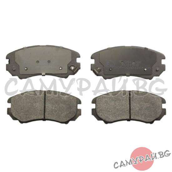 Спирачни накладки предни JAPANPARTS 58101-2EA11, 581012EA11 HYUNDAI, KIA
