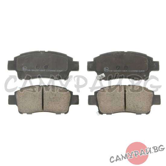 Спирачни накладки предни NIBK 04465-52070, 0446552070 TOYOTA Yaris