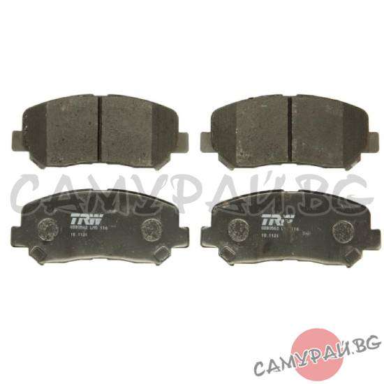 Спирачни накладки предни TRW K0Y1-33-28ZB, K0Y13328ZB MAZDA CX-5