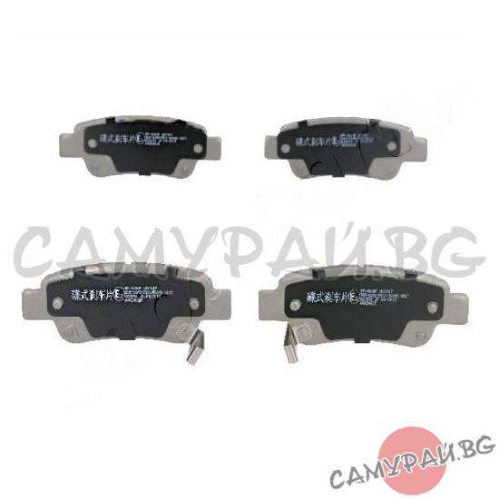 Спирачни накладки задни-дискови JAPANPARTS 43022-SWW-G01, 43022SWWG01 HONDA CR-V