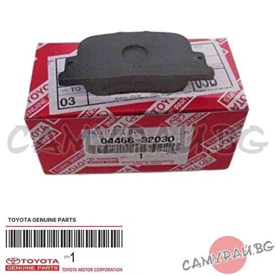 Спирачни накладки задни-дискови OEM 04466-32030, 0446632030 Toyota Camry