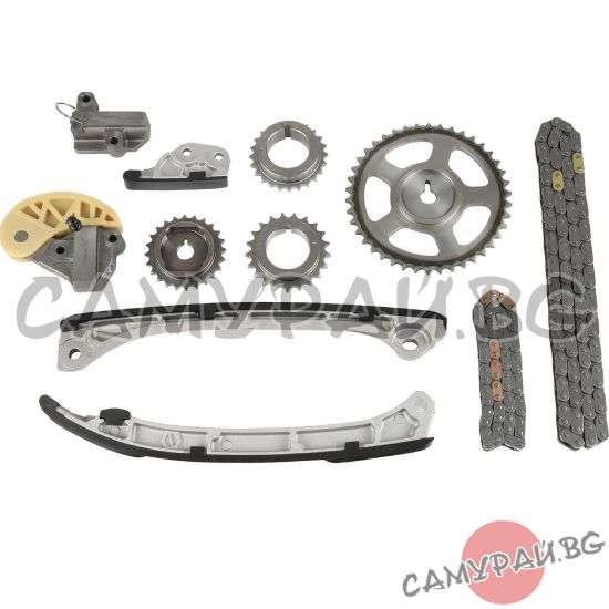 Ангренажен к-кт вериги пълен JAKOPARTS SH02-12-201, SH02-12-201 MAZDA 6