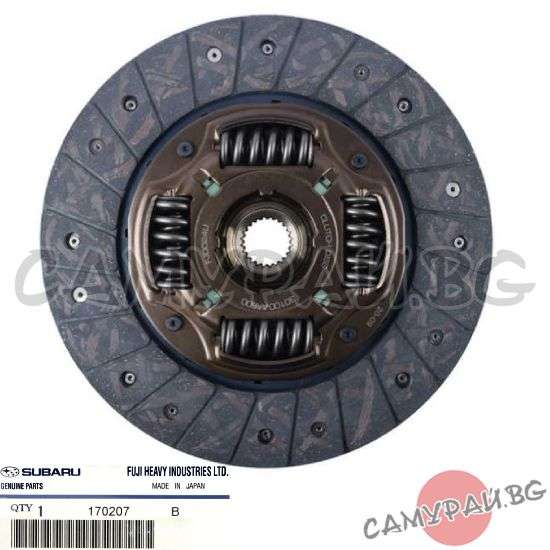 Феродов диск OEM 30100-AA600, 30100AA600 SUBARU Impreza