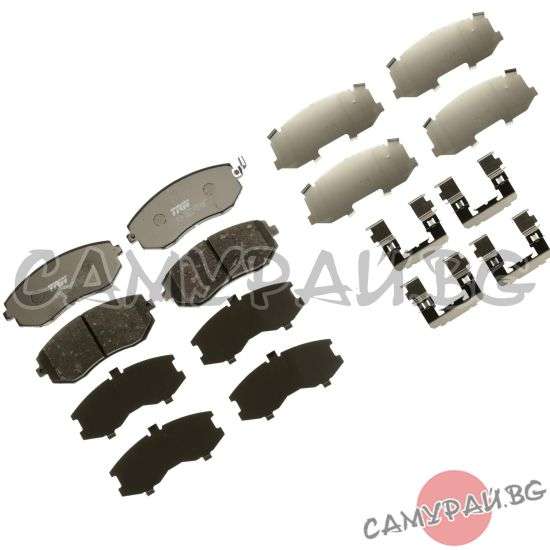 Спирачни накладки предни TRW 26296-AG040, 26296AG040 SUBARU Tribeca