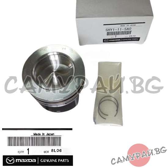 Бутало със сегменти к-кт STD, за 1 цилиндър OEM SHY1-11-SA0, SHY111SA0 MAZDA 6