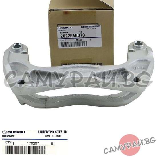 Супорт-държач за преден спирачен апарат, ляв OEM 26225-AG010, 26225AG010 SUBARU Legacy