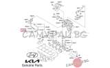 Съединение охлаждане турбо OEM 25444-4A101, 254444A101 HYUNDAI, KIA