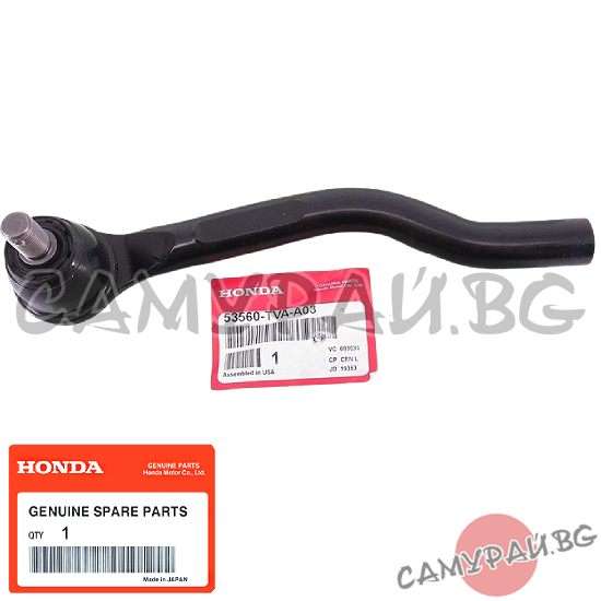 Кормилен накрайник външен ляв OEM 53560-TVA-A03, 53560TVAA03 HONDA ACCORD