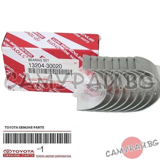 Биелни лагери к-кт 0.25 OEM 13204-30020, 1320430020 TOYOTA Hilux