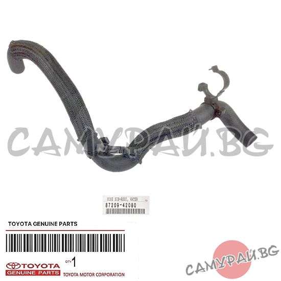Водно съединение за парно OEM 87209-42080, 8720942080 TOYOTA RAV4