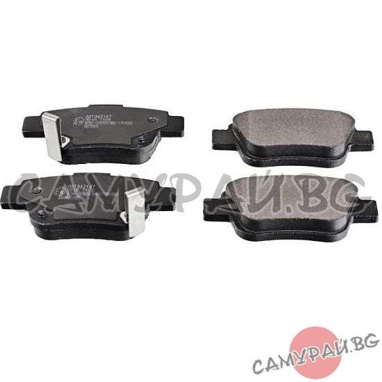 Задни накладки дискови NIBK 04466-58010, 0446628110 Toyota Avensis