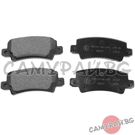 Задни накладки дискови NIBK 04466-02020, 0446602020 Toyota Corolla