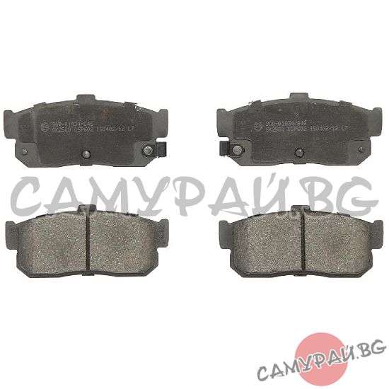 Накладки дискови задни NIBK AY060-NS014, AY060NS014 Nissan Almera