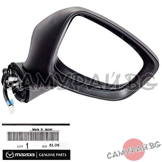 Корпус на външно огледало, дясно OEM KD51-69-121F, KD5169121F MAZDA CX-5
