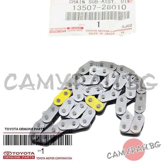 Верига за маслена помпа ОЕМ 13507-28010, 1350728010 TOYOTA Yaris