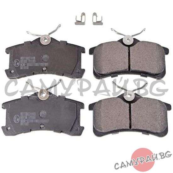 Спирачни накладки задни NIPPARTS 04466-02010, 0446602010 Toyota Avensis
