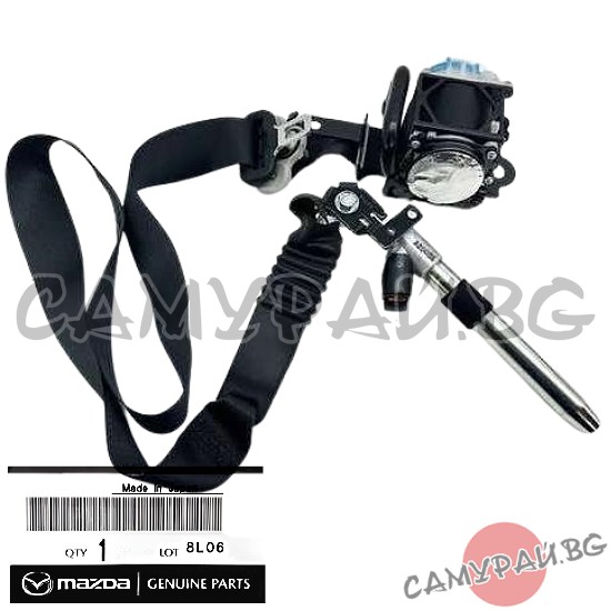 Пасажерски колан (преден десен) OEM KBYW-57-L30-75, KBYW57L3075 MAZDA CX-5