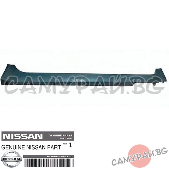 Пластмасов праг външен OEM 76850-AU300, 76850AU300 NISSAN Primera