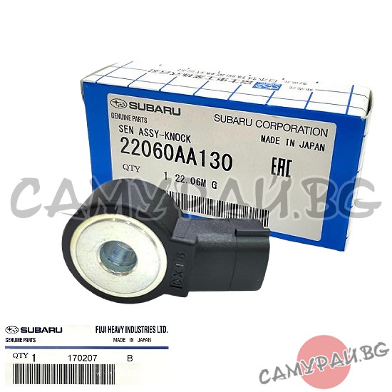 Детонационен датчик, KNOCK сензор OEM 22060-AA130, 22060AA130 SUBARU Tribeca