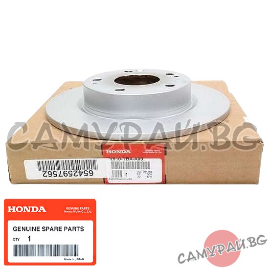 Спирачен диск заден OEM 42510-TBA-A00, 42510TBAA00 HONDA Civic