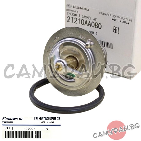Термостат 82°C OEM 21210-AA080, 21210AA080 SUBARU Legacy
