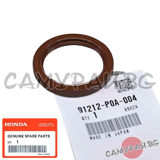 Семеринг за колянов вал, отпред OEM 91212-P0A-004, 91212P0A004 HONDA Accord